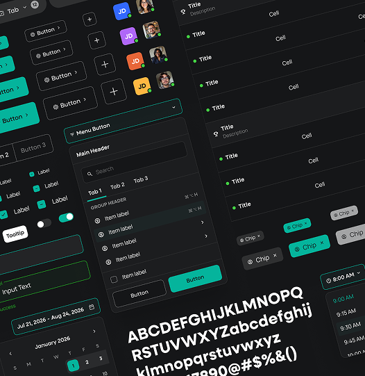 Design system component library